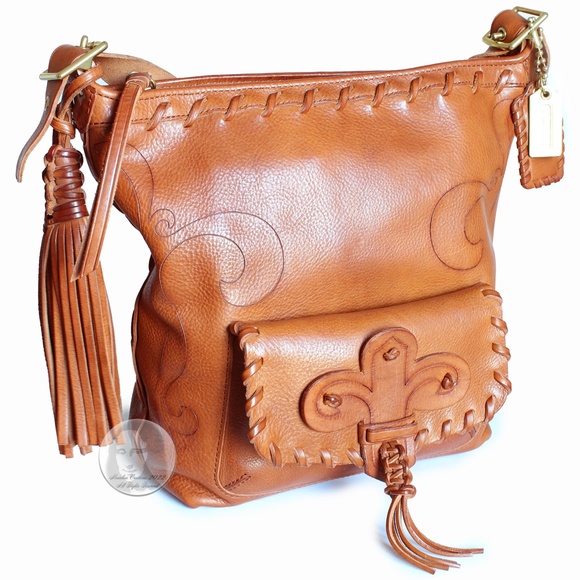 Anna Sui x Coach Fleur de Lis Duffel Sac Bag 2012 Limited Edition Bag #21187 - Picture 3 of 13